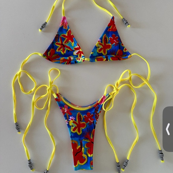 Goldie Swim BEA SKIMPY BOTTOM / PARADISE ISLAND - Picture 2 of 2